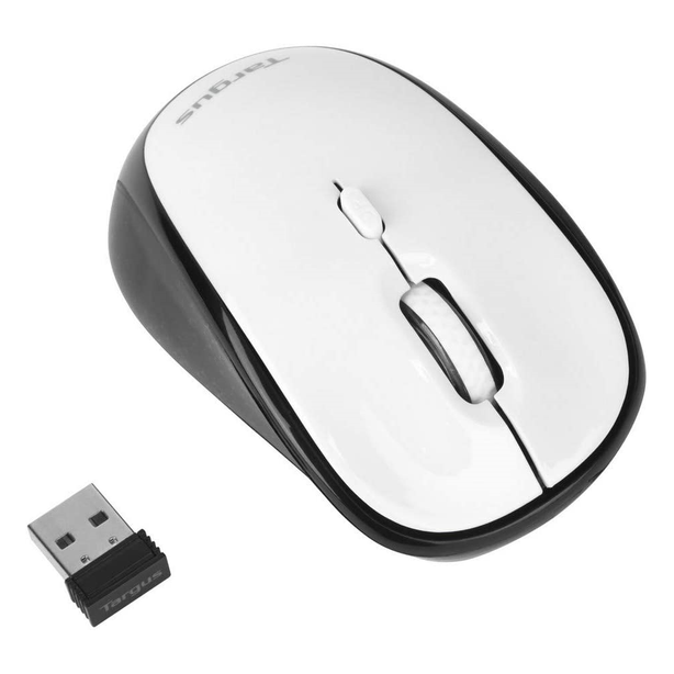 Targus W620 Wireless 4-Key BlueTrace Mouse (White)