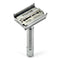 Giesen & Forsthoff Chrome Matt 80mm Brass Butterfly Safety Razor