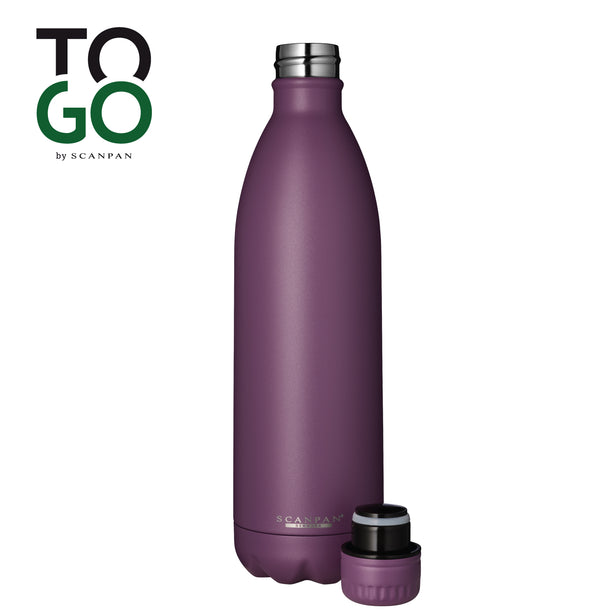 Scanpan To Go Bottle 1000ml (Purple Gumdrop)