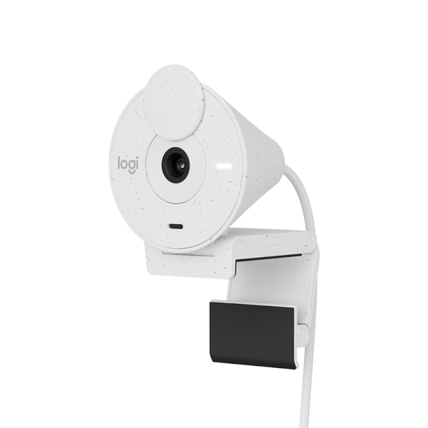 Logitech Brio 300 Full Hd Webcam - Off-White