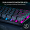 Razer Huntsman V3 Pro Mini - 60% Analog Optical Esports Keyboard - White Edition - Us Layout – World Packaging