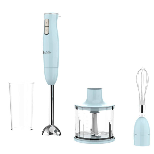 Multifunction 2-Speed Immersion Handheld Blender (Light Blue)