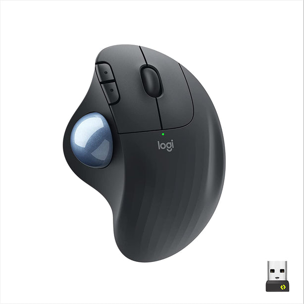 Logitech Ergo M575 Wireless Trackball Mouse With Smooth Tracking