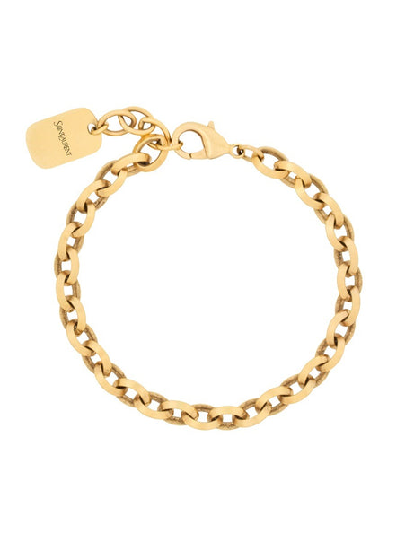 Saint Laurent Gold Chain Bracelet