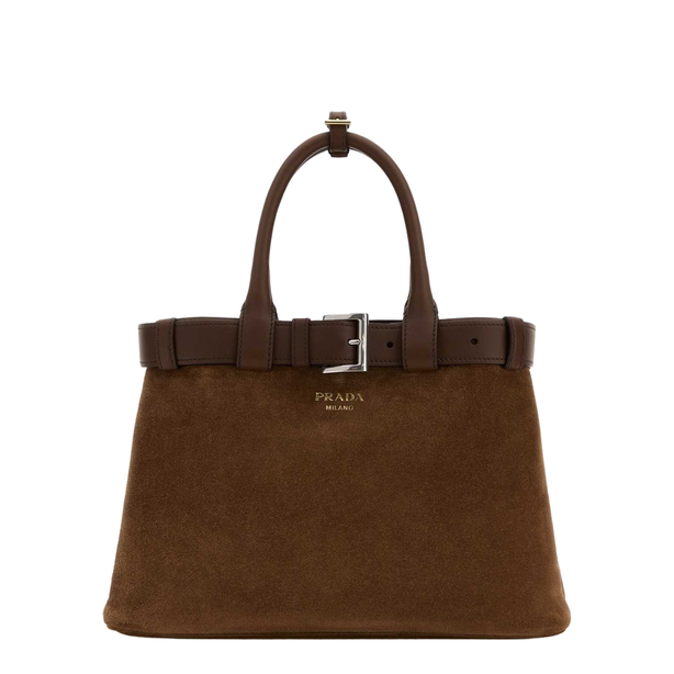 Medium Calfskin Handbag - Cocoa Brown