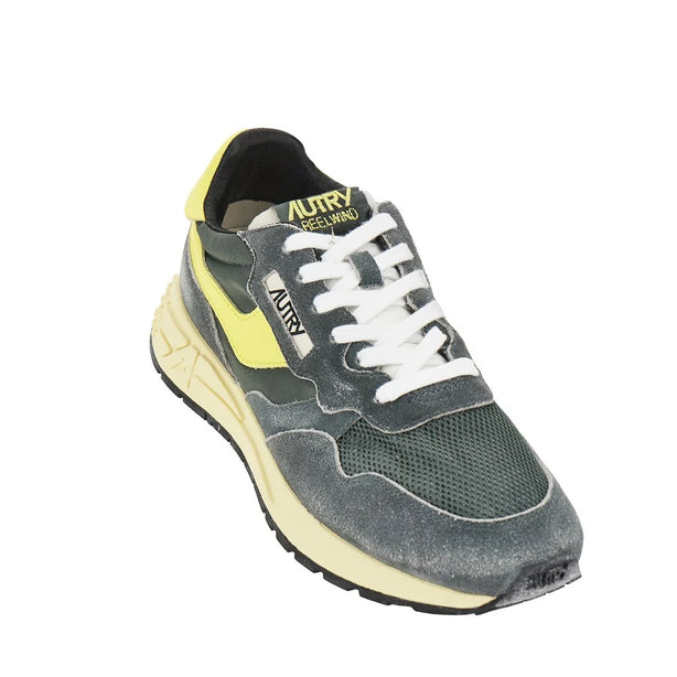 AUTRY Suede and nylon Reelwind Low Sneakers