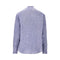 EMPORIO ARMANI Guru collar linen shirt