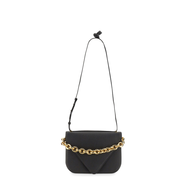 Mount Medium Calfskin Crossbody - Black