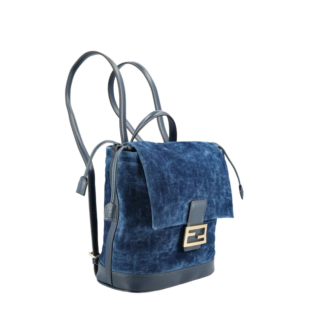 FF Denim Backpack - Blue