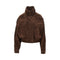 SAINT LAURENT Suede leather jacket
