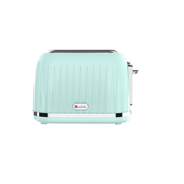 Odette Jukebox Series 2-Slice Bread Toaster (Mint)