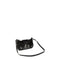 Essex Small Exotic Calfskin Shoulder Bag - Black