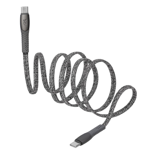 RIVACASE Rivapower PS6105 BL12 Type-C / Type-C cable 1,2m - Grey