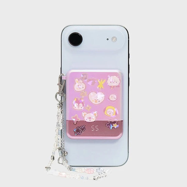 BTS 5K Magnetic Power Bank (The Journey Pink) (International Shipping)