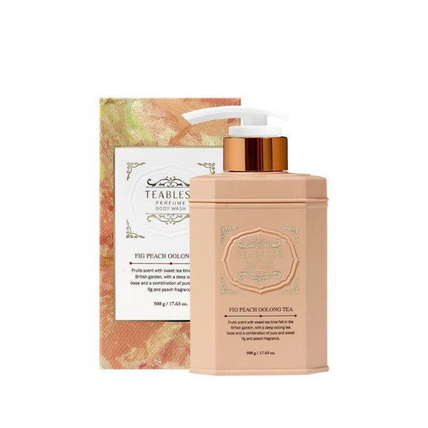 Teabless Perfume Body Wash - Fig Peach Oolong Tea 500ml