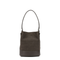 Mondà Small Suede Handbag - Brown Torrone