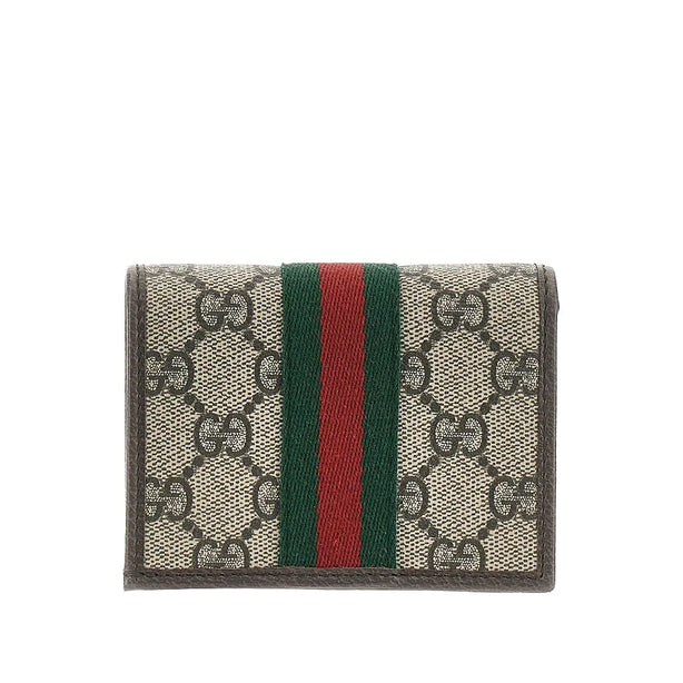 GUCCI GG Supreme bi-fold wallet