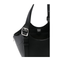 Hammock Flip Calfskin Shoulder Bags - Black