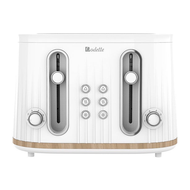 Odette George Series 4-Slice Bread Toaster (Black)