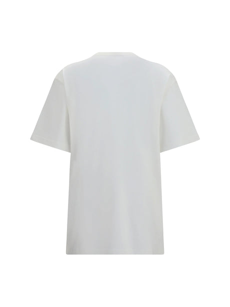 Gucci Cotton and silk jersey T-shirt - Off White/Mc