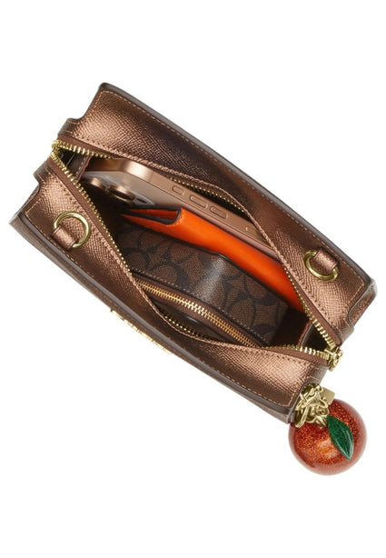 Coach Gia Crossbody Bag In Signature Canvas - Cooper