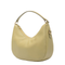Triangle Logo Small Calfskin Shoulder Bag - Sage Green