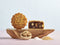 WuGuFeng Baked Mooncake - Salted Caramel Walnut Luxe - Lotus Paste with Sea Salt, Caramel & Walnut (8pcs/box) Bundle of 2