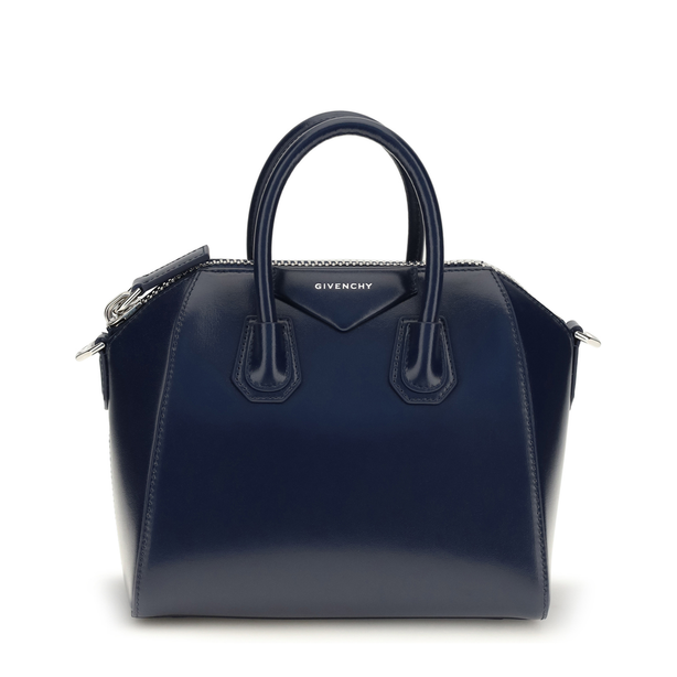 Antigona Mini Calfskin Handbag - Saphir Blue