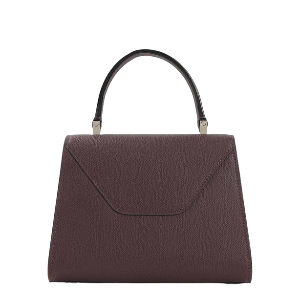 Iside Mini Millepunte Calf Leather Handbag - Claret Red