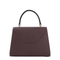 Iside Mini Millepunte Calf Leather Handbag - Claret Red