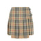 Embroidered Wool Mini Skirt