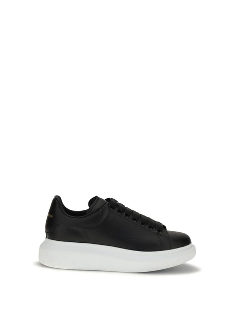 Alexander Mcqueen Leather Sneakers - Black