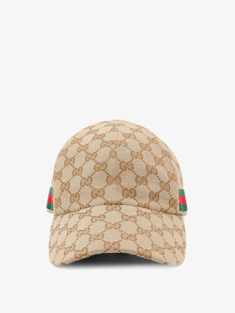 Gucci GG Fabric baseball hat - Ropedarkgreen