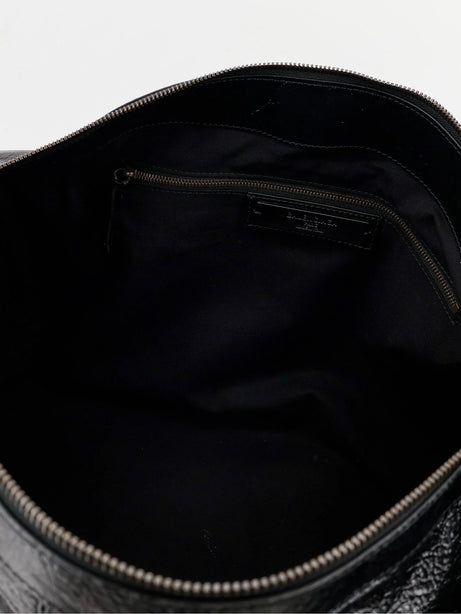 Balenciaga Le City Boston L Leather Handbag - Black