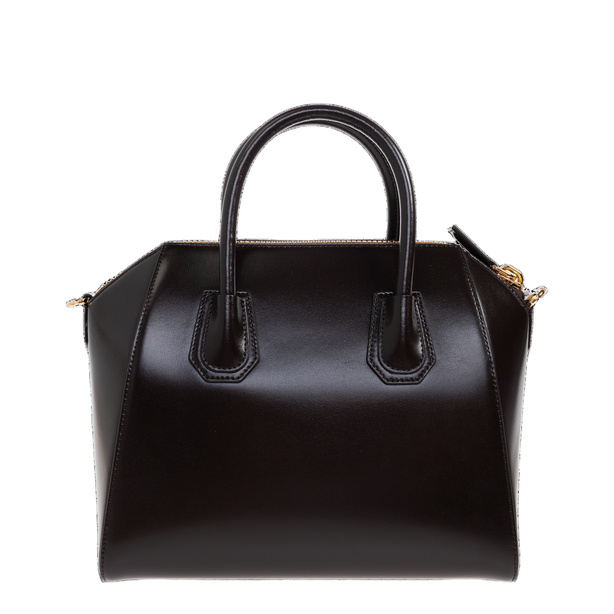 Antigona Small Leather Handbag - Brown