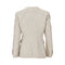 EMPORIO ARMANI ICON laminated viscose double-breasted jacket