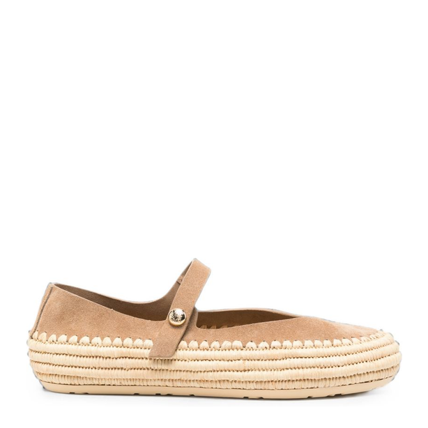 Flat Shoes Beige