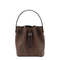 Mini Arnica Calfskin Bucket Bag - Brown