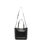 Rockstud Medium Grainy Calfskin Shopping Bag - Black