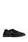 Black Mesh Slip Ons