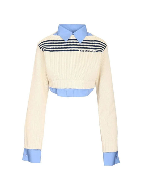 Balenciaga Hybrid Sweater - Multi
