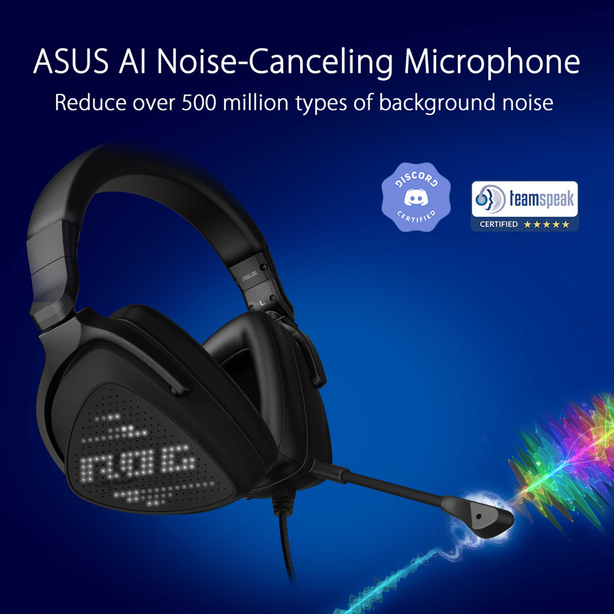 Asus Rog Delta S Animate Wired Rgb Gaming Headset