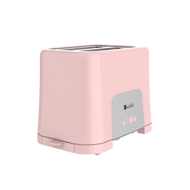 Pastel Color 2-Slice Bread Toaster (Pink)