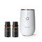 shcent Rechargeable Aroma Nebulizer Diffuser | SHA603R | Waterless | For Home | Auto Off | 2 Free 10ml Hotel Essential Oils