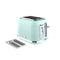 Odette Jukebox Series 2-Slice Bread Toaster (Mint)