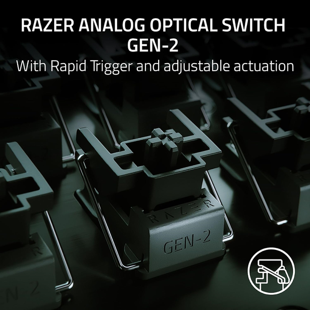 Razer Huntsman V3 Pro Mini - 60% Analog Optical Esports Keyboard - White Edition - Us Layout – World Packaging