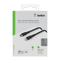 Belkin Braided USB-C to A Cable 1M Black