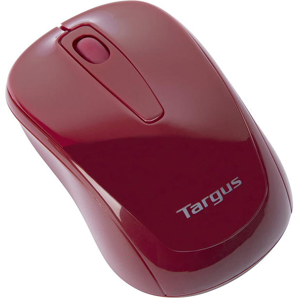 Targus W600 Wireless Optical Mouse (Red) - Compact size