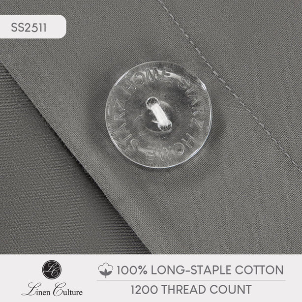 Long-Staple Cotton - Dobby Dark Grey