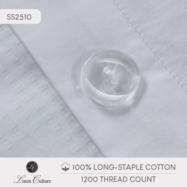 Long-Staple Cotton - Dobby White
